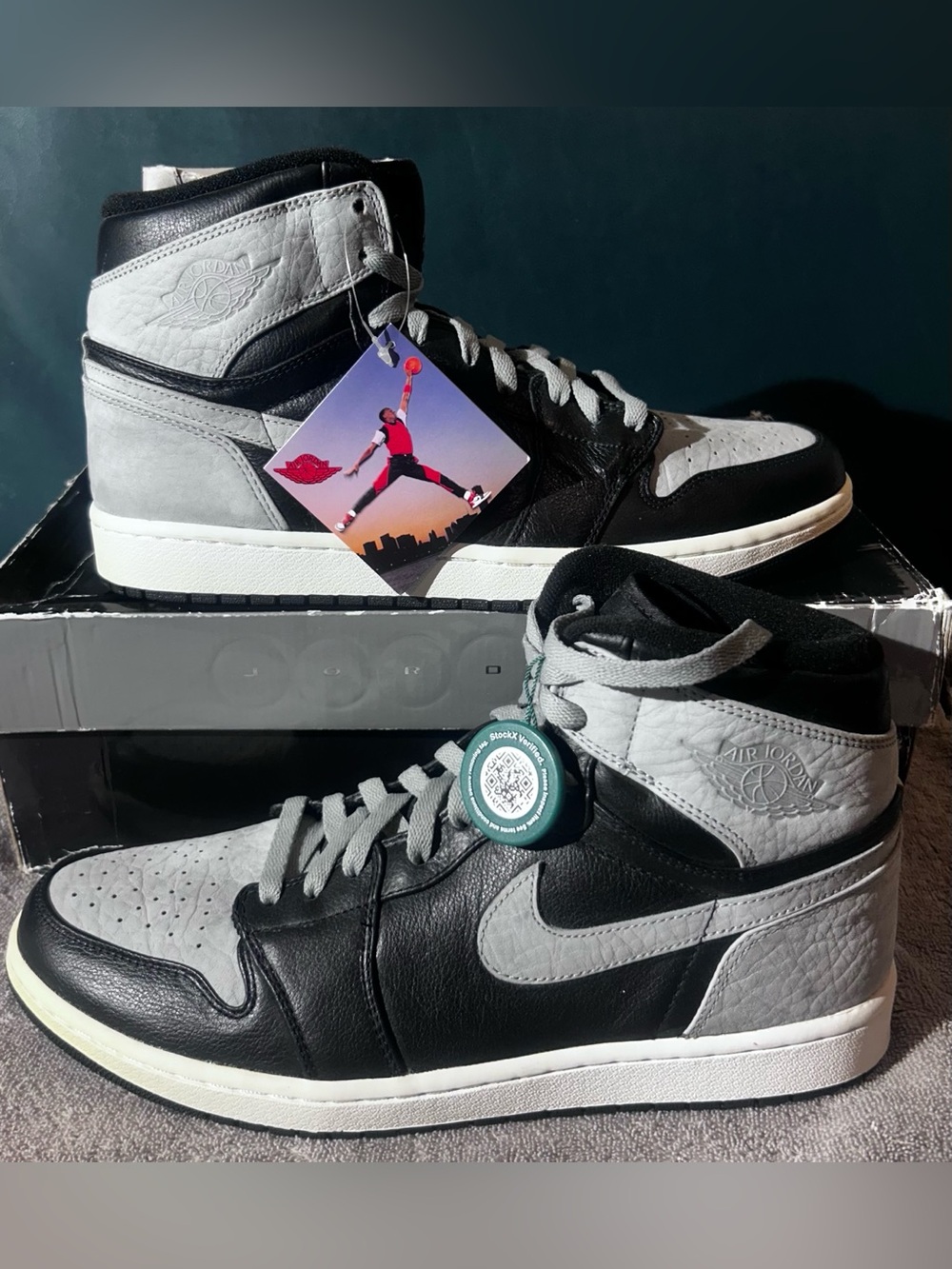 For Sale: Air Jordan 1 Retro High "Shadow"(2009 Edition) Deadstock Size Men's 12